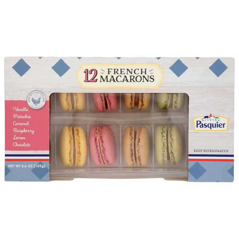 ๐ซ๐ท 12 Classic French Macarons by Pasquier, 5.6 oz (159g)