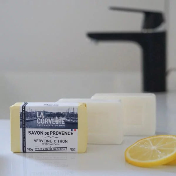 🇫🇷 Lemon Verbena Savon de Provence, 3.52 oz (100g)