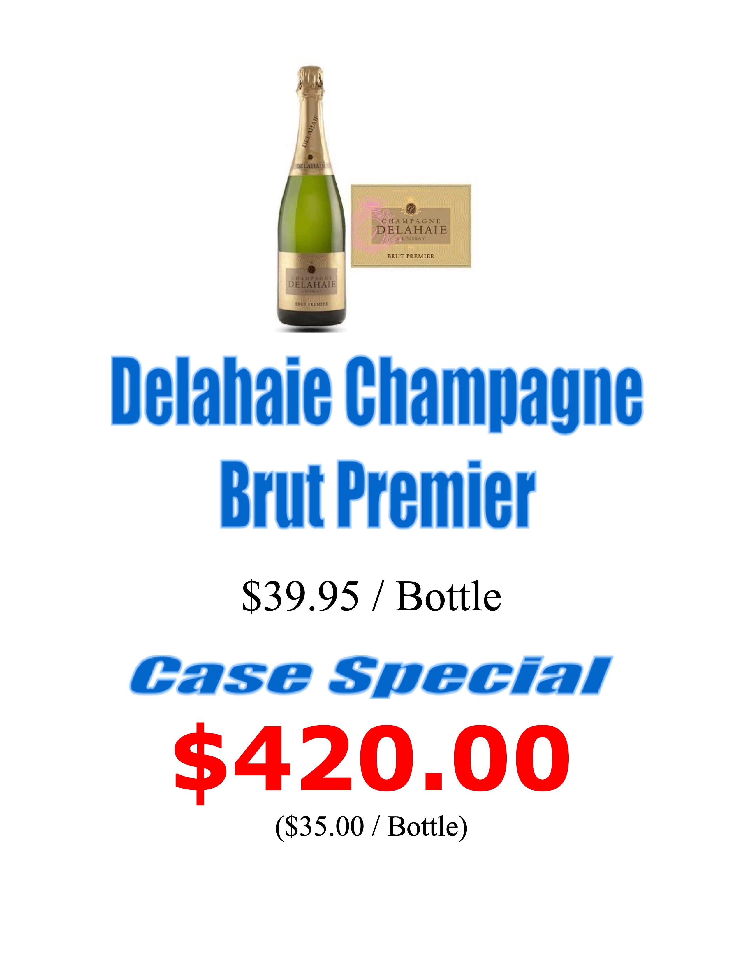 Delahaie Champagne Brut Premier NV🥂