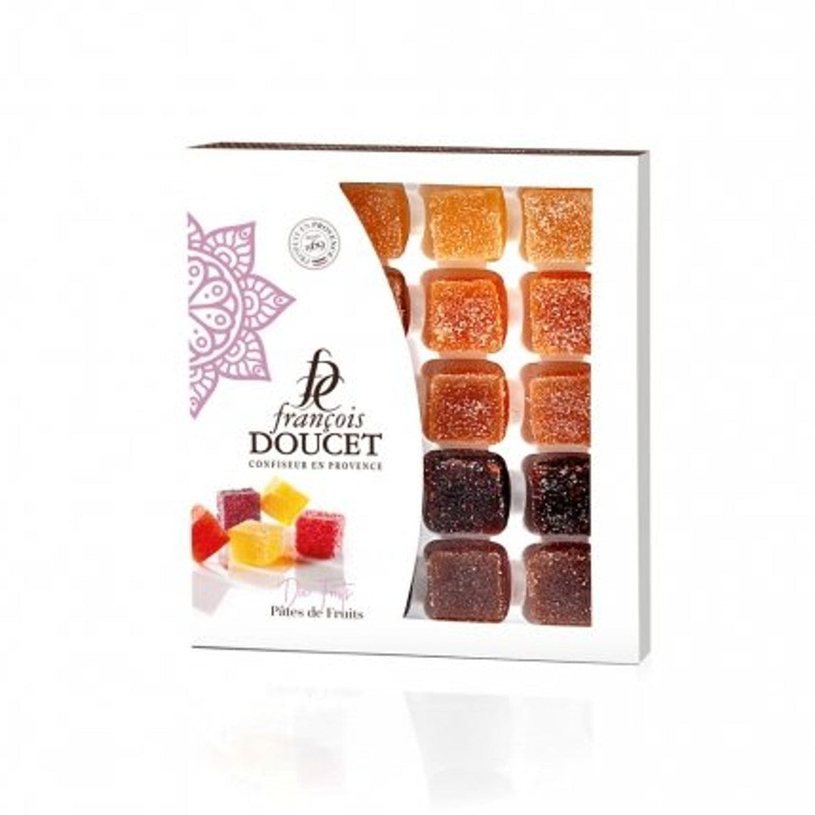 🇫🇷 20 Classic Pâtes de Fruits (Fruit Jellies) Gift Box, 7.1 oz (200g)