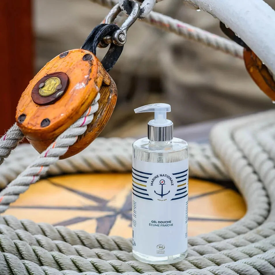 🇫🇷 Organic Shower Gel "Marine Nationale", 16.9 fl. oz. (500ml)