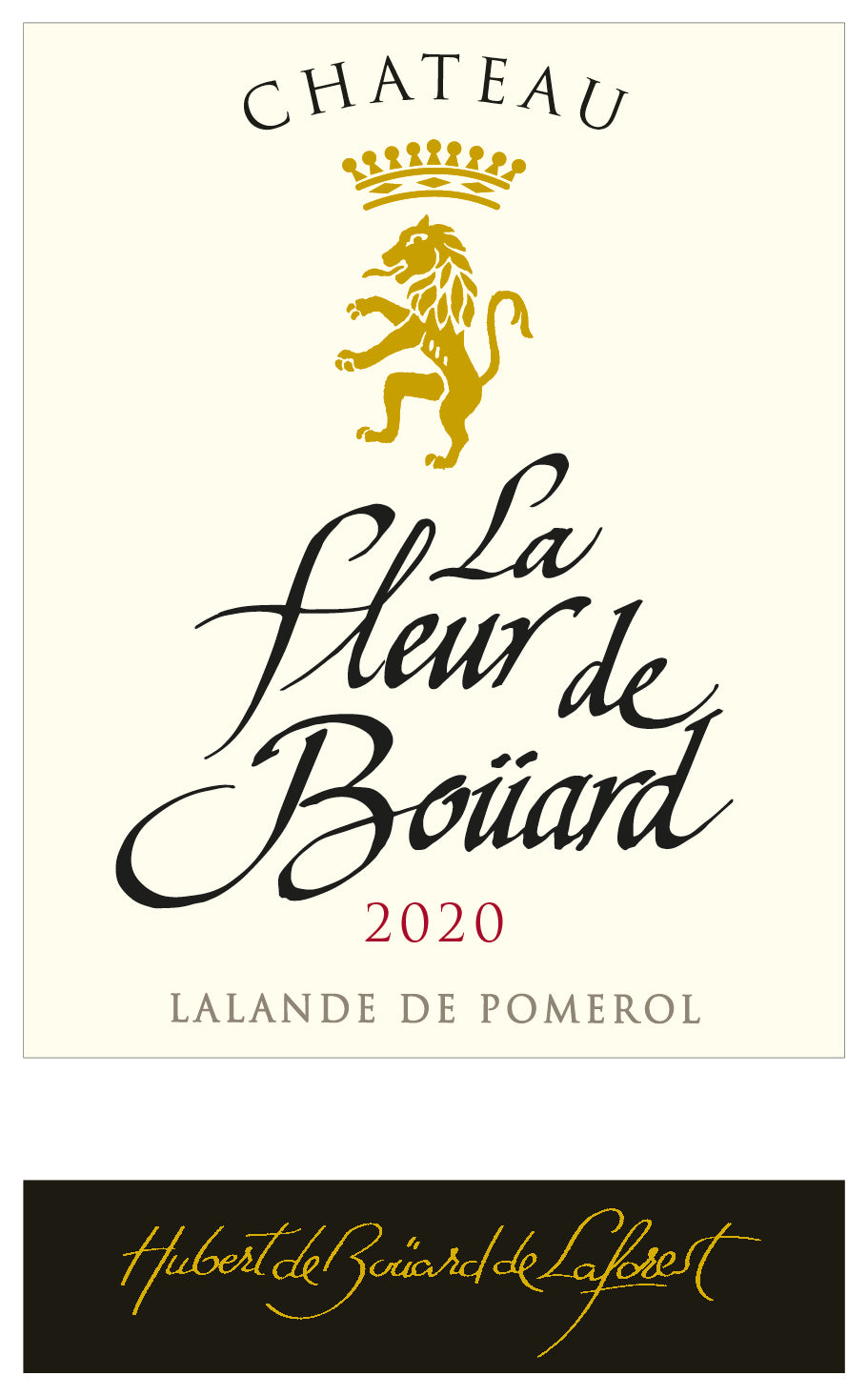 2016 CHATEAU LA FLEUR DE BOUARD