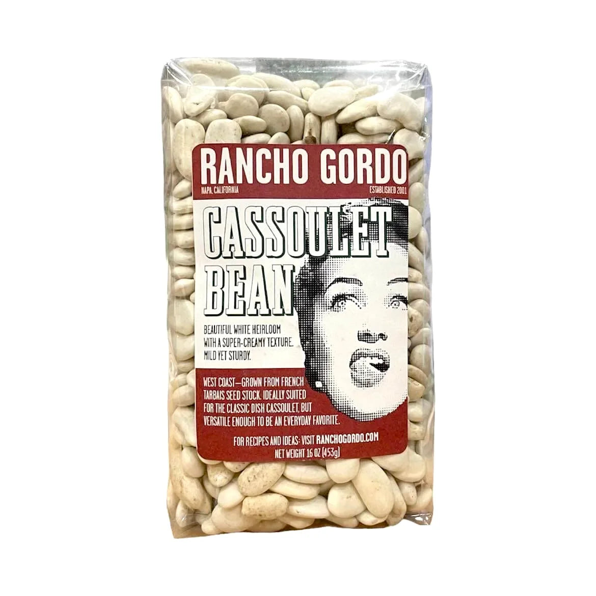 🇺🇸 Cassoulet (Tarbais) Beans, 1 lb (454g)
