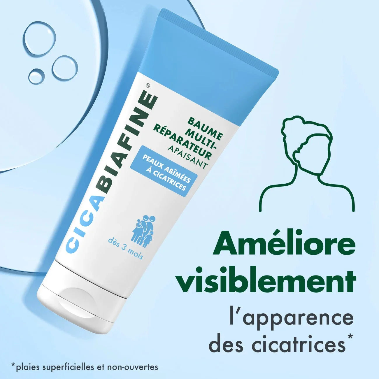 🇫🇷 CicaBiafine Multi-Repair Balm, 1.6 fl. oz. (50 ml)