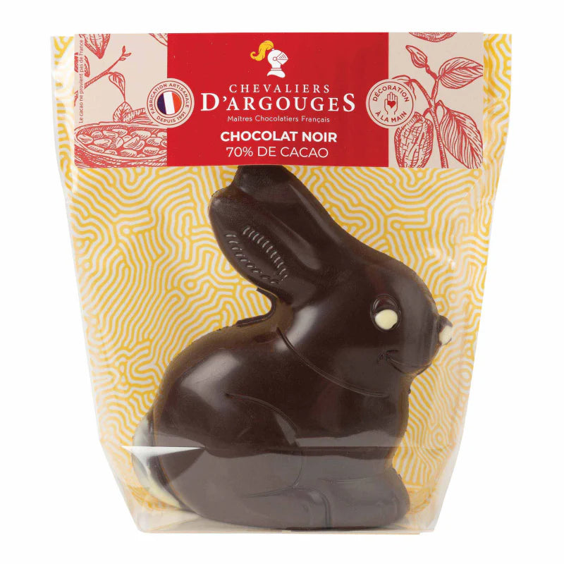 🇫🇷 Dark Chocolate Bunny (33% Cocoa), 4.2 oz (120g)