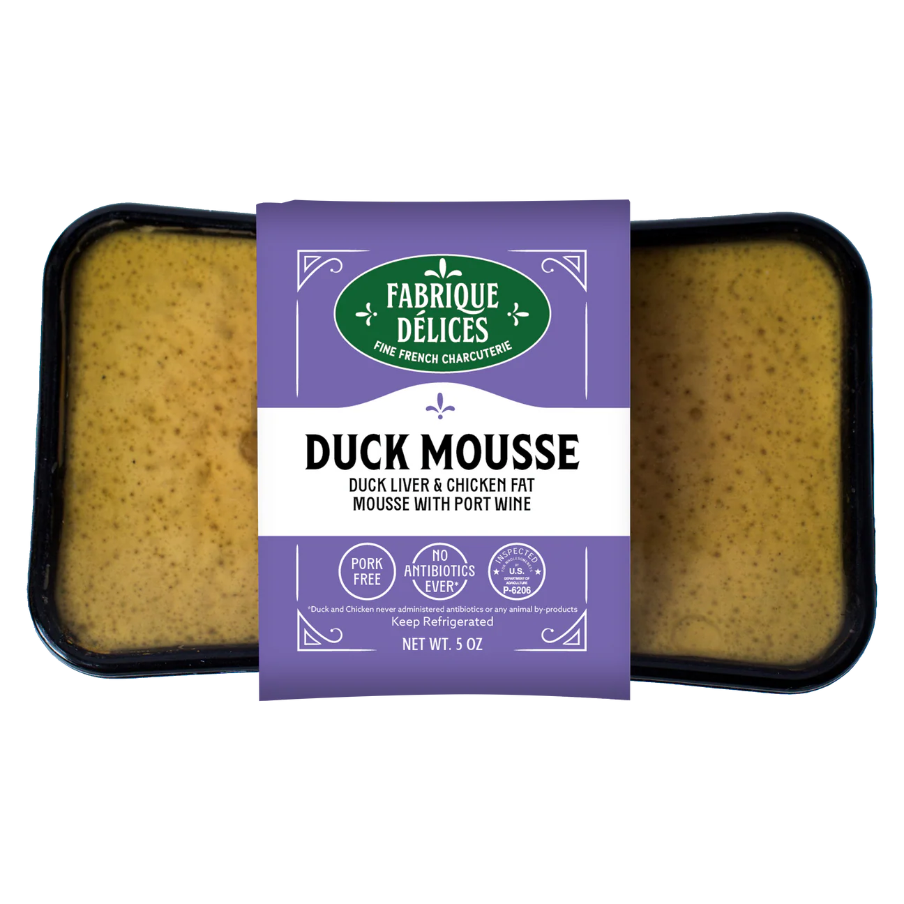 🇫🇷 Duck Liver Mousse with Port Wine, 🦆 5oz