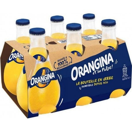 ORANGINA SOFT DRINK 6 X 25CL PACK