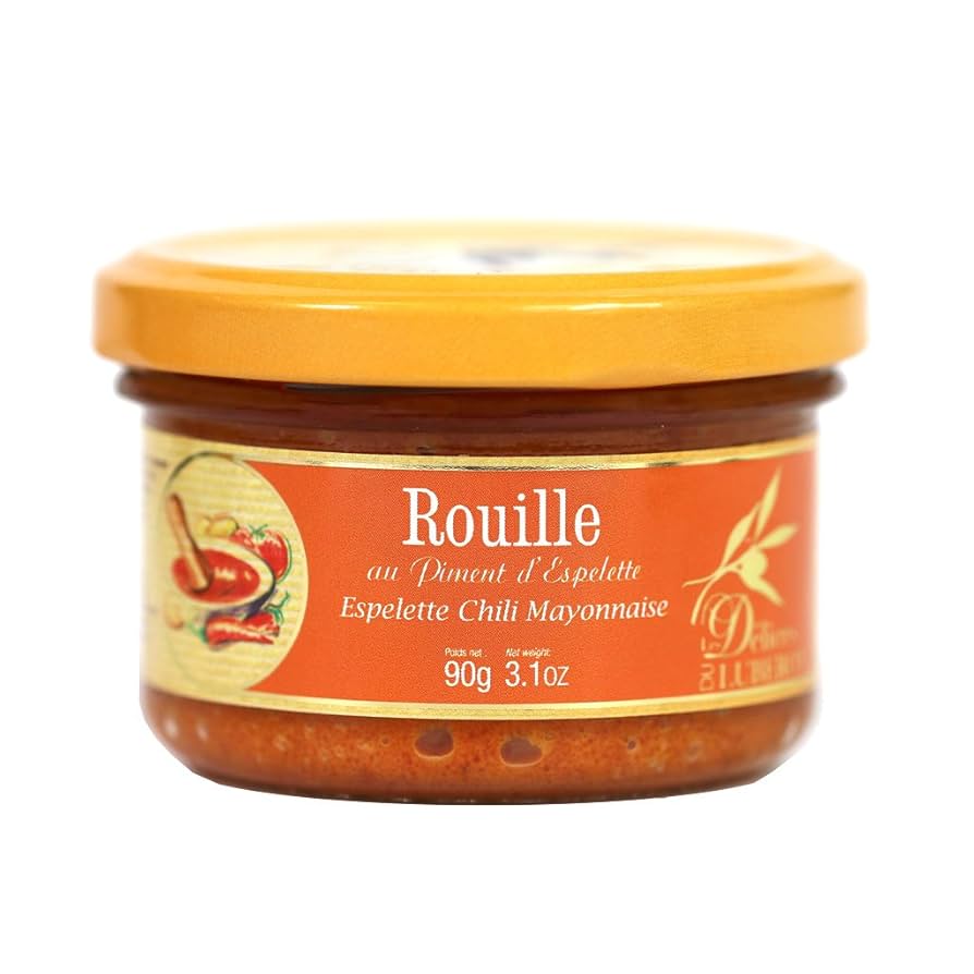 🇫🇷 Rouille w/ Espelette Basque Pepper Mayonnaise, 3.17 oz (90g)