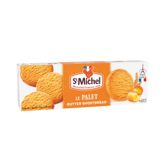 🇫🇷 12 Pure Butter 'Palet' Brittany Cookies by St-Michel, 5.29 oz (150g)