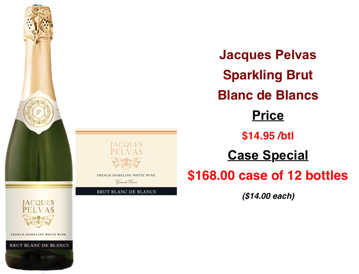 Sparkling Wine Brut "Blanc De Blancs" from Provence NV
