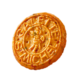 🇫🇷 Mini Crackers Tomato and Provence Herbs by St-Michel, 2.47 oz (70 g)