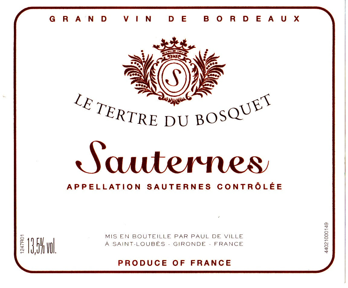 2020 Sauternes, 375 ML