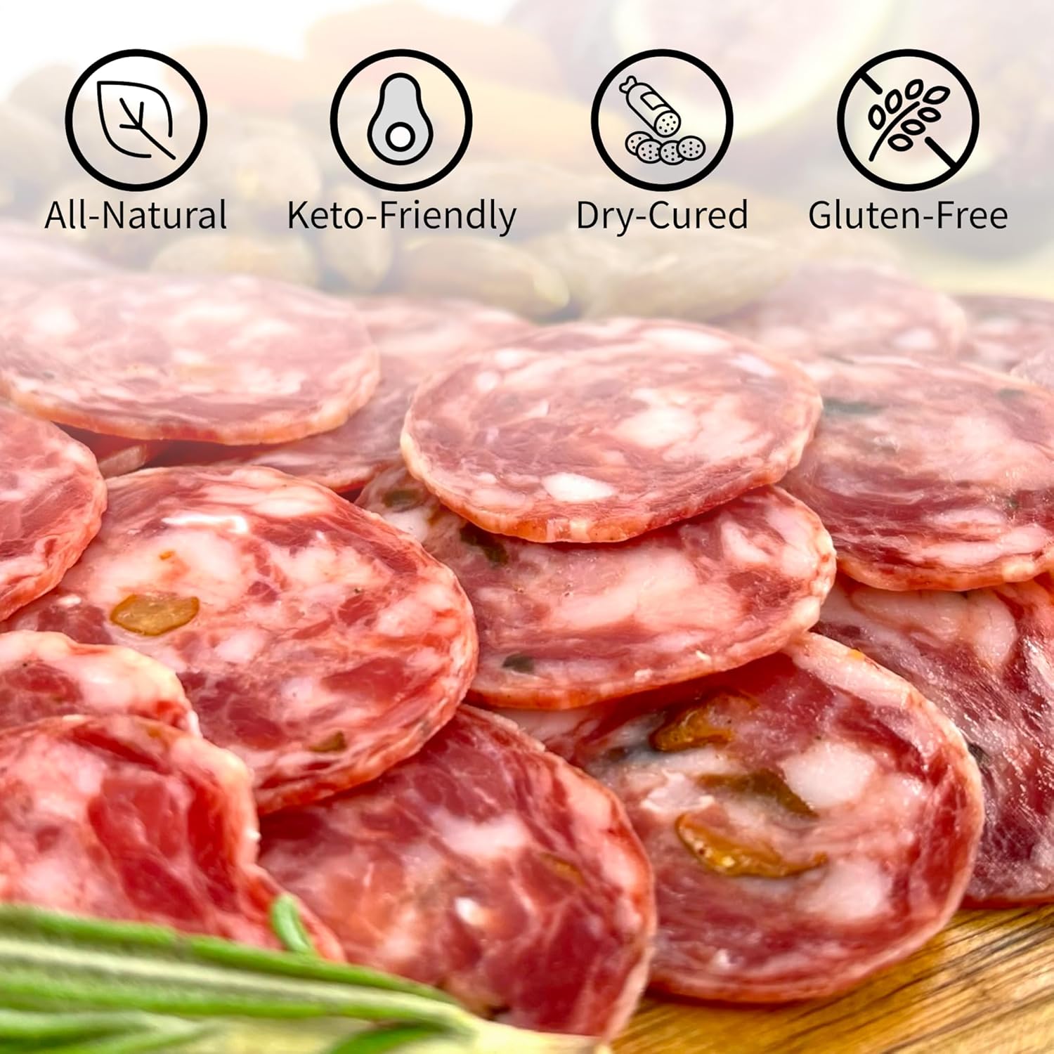 🇫🇷 White Truffle Berkshire Pork Salami, 6 oz (170g)
