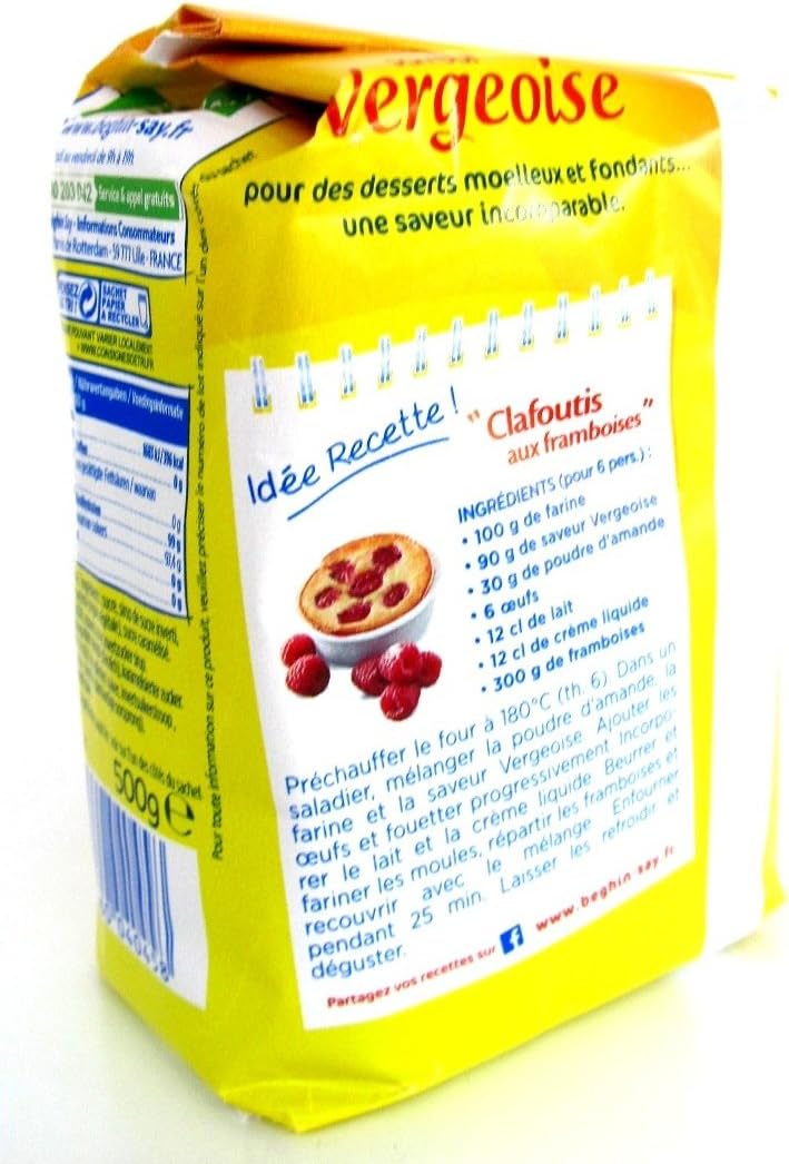 🇫🇷 Vergeoise "Saveur Blonde" Light Sugar, 17.6 oz (500g)