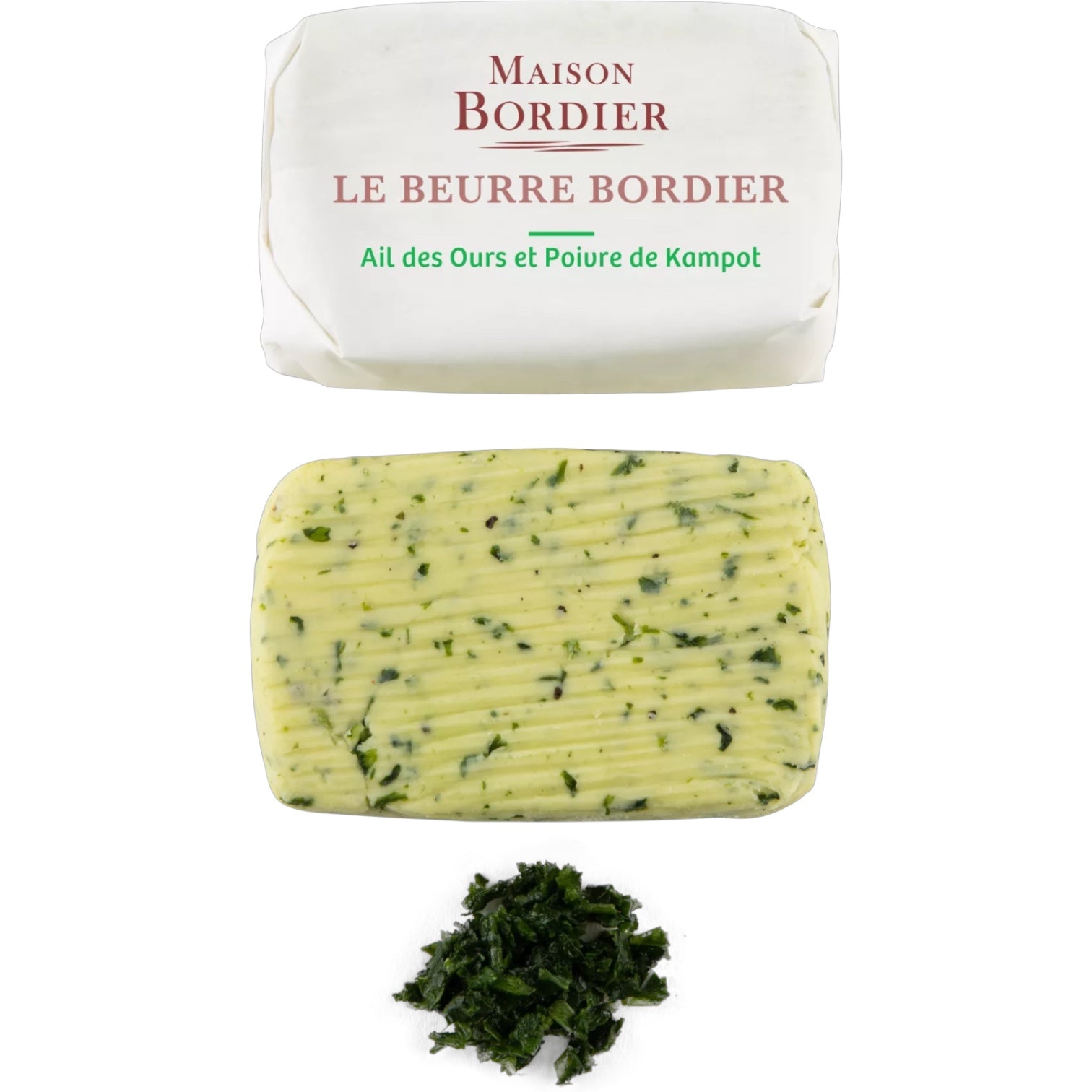 🇫🇷 Bear's Garlic "Ail des Ours" & Kampot Pepper Butter, 125g