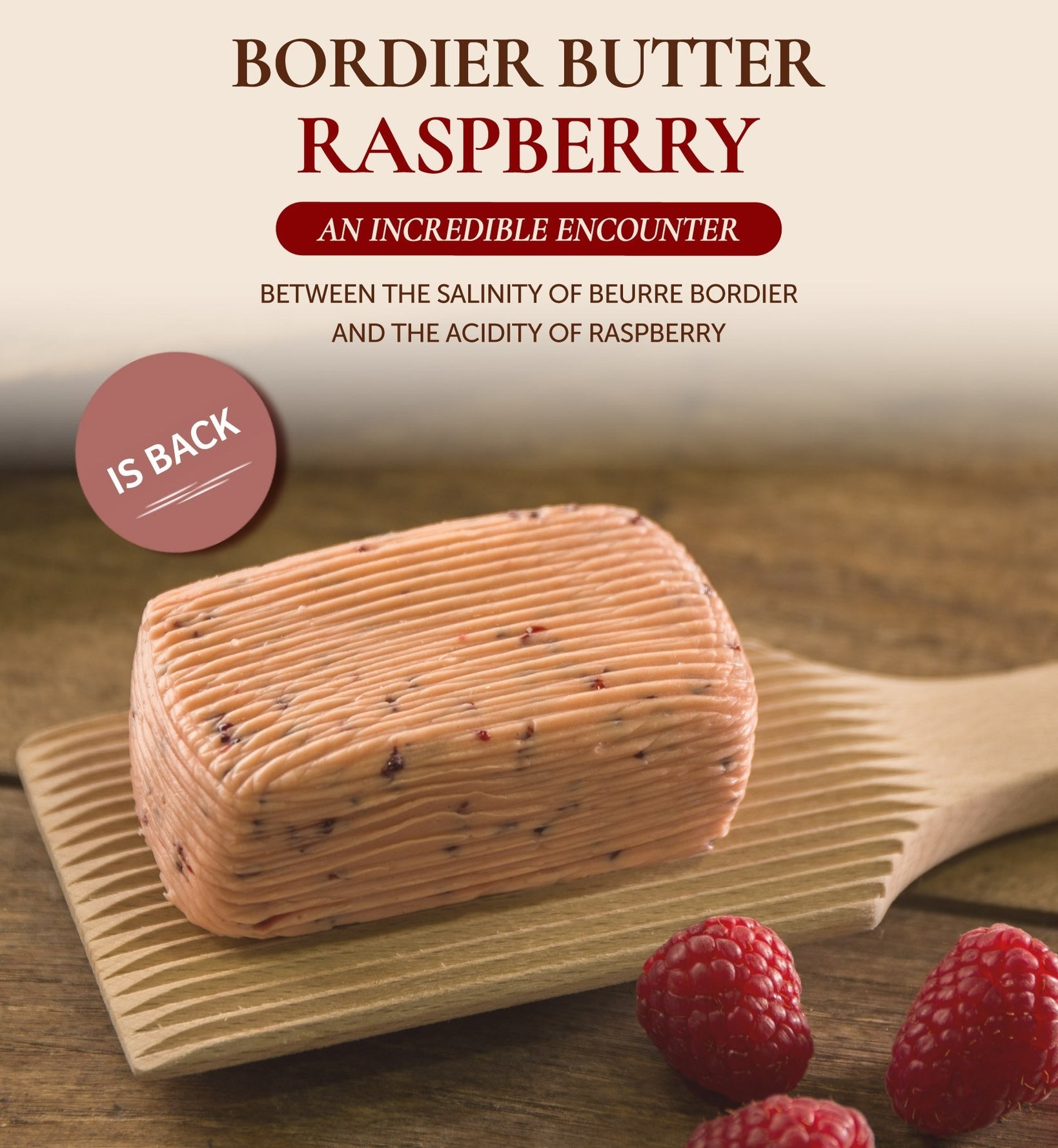 🇫🇷 Raspberry Butter, 125 grams