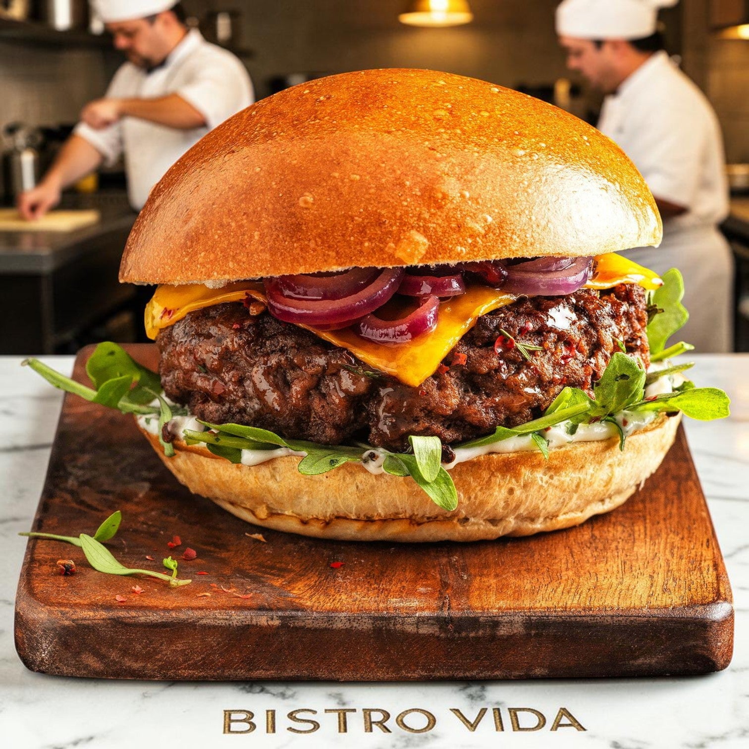 🇫🇷 4 Premium Brioche Burger Bun, 11 oz