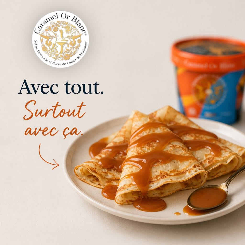 🇫🇷 Artisanal French Caramel w/ Guérande Salt & Martinique Cane Sugar, 7.9 oz, (225g)