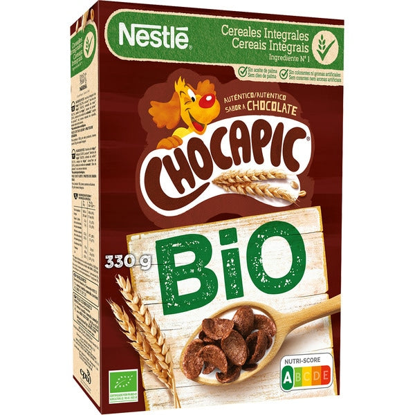 🇫🇷 Organic Chocapic Whole Grain Breakfast Cereals (Made in France), 13.4oz (375g)