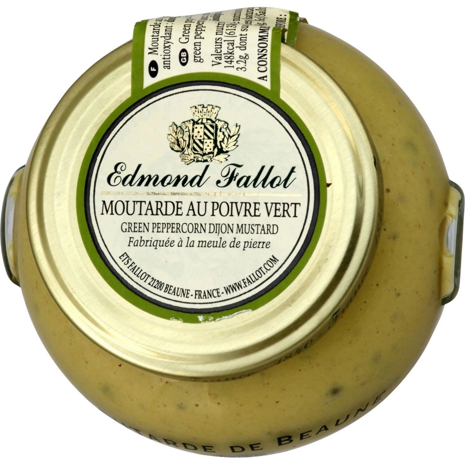 🇫🇷 Green Peppercorn Mustard in Orsio Jar, 10.93 oz (310g)