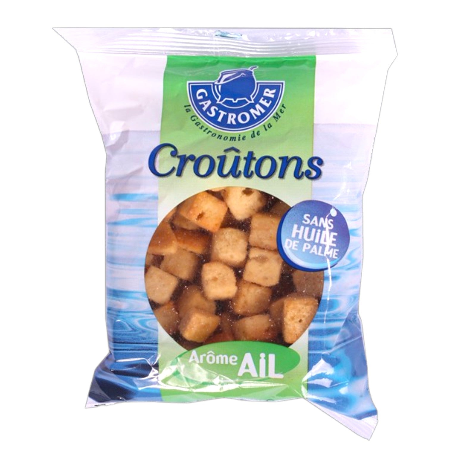 🇫🇷 Traditional French Fried Garlic Croutons For Soups, 2.6 oz (75g)