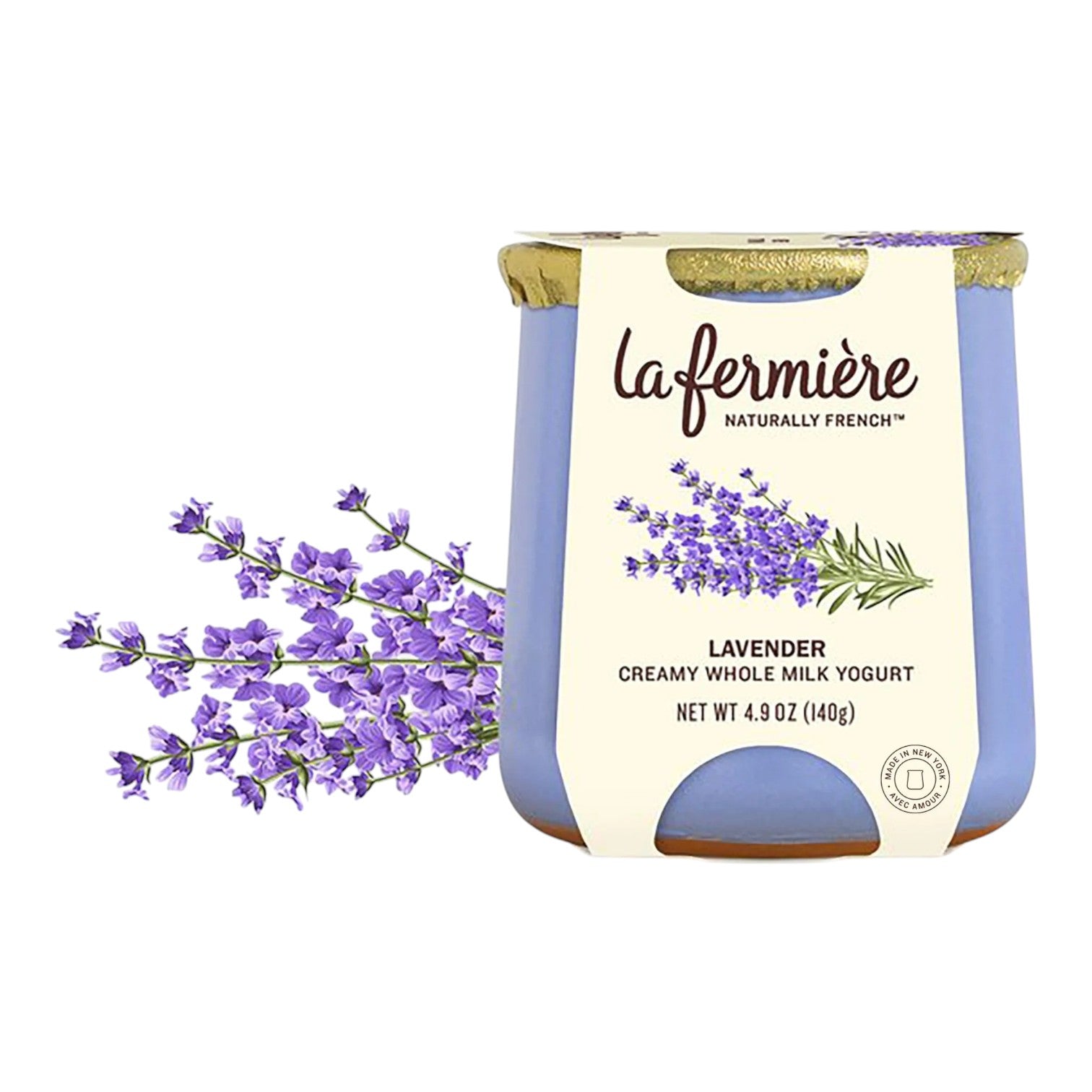 🇫🇷 Lavender Yogurt, 4.9 oz (140g)