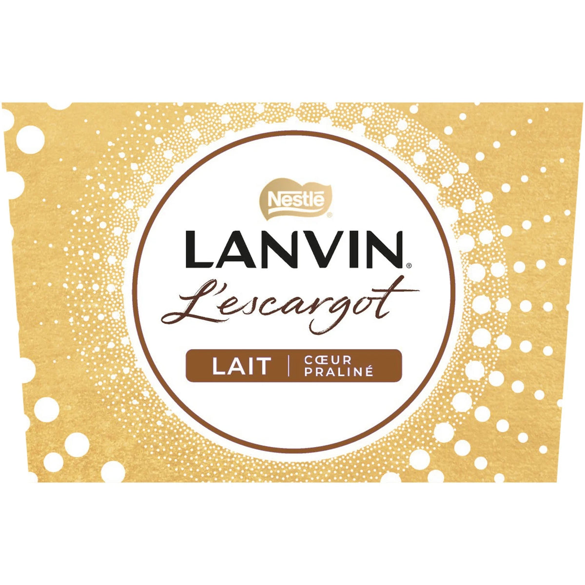 🇫🇷 10 L'Escargots LANVIN Milk Chocolates, 5.78 oz (164g)