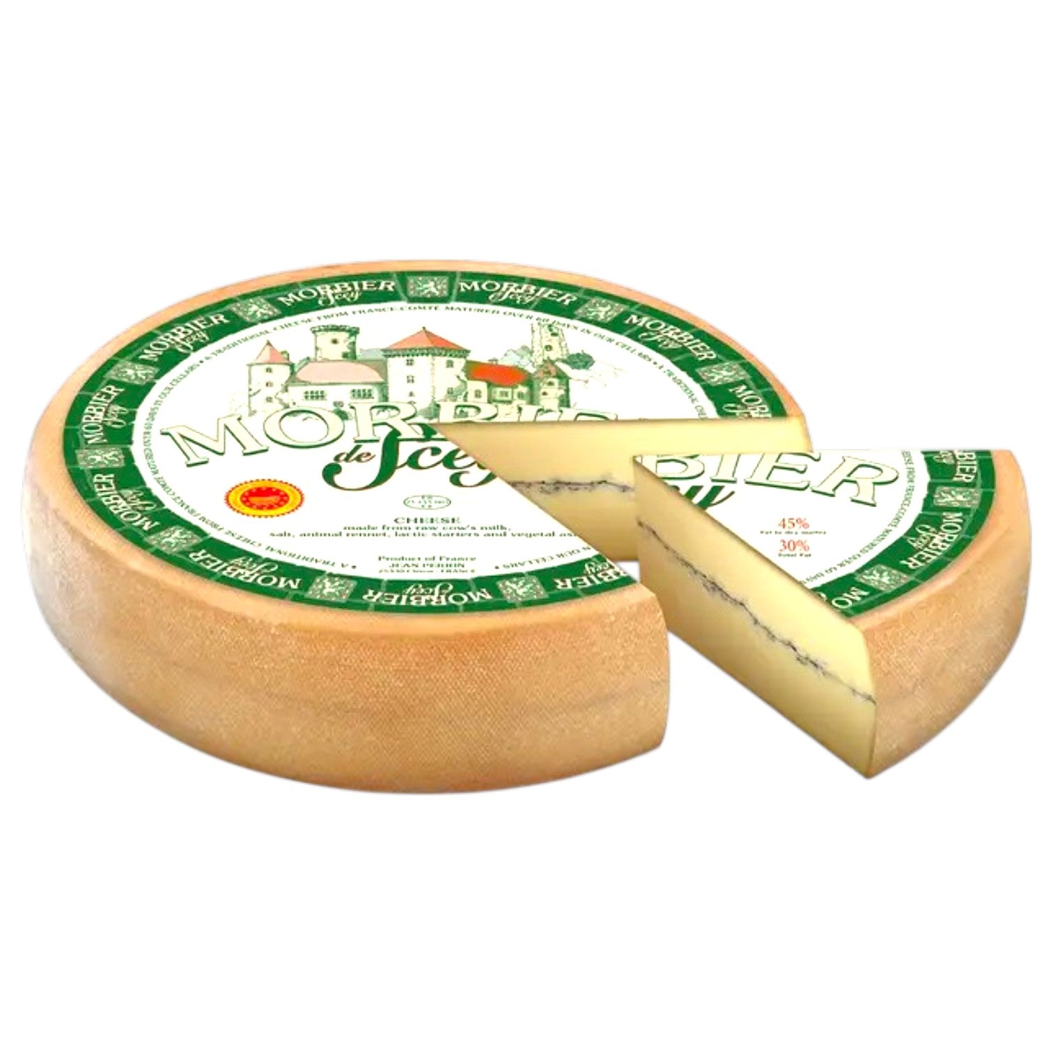 🇫🇷 Morbier 🐄 (Raw Cow's Milk)