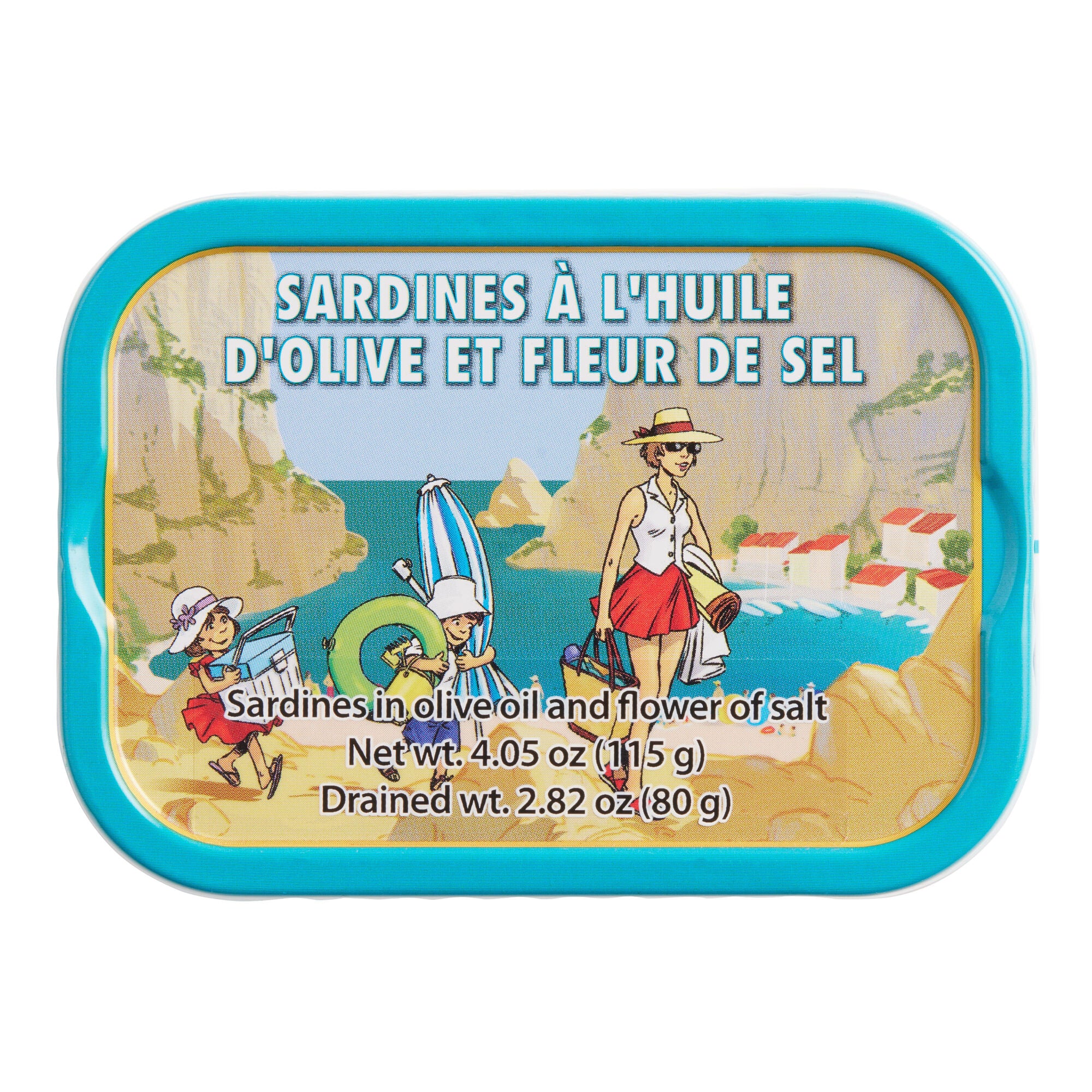 🇫🇷 Sardines in Olive Oil & Fleur de Sel, 4 oz (115g)