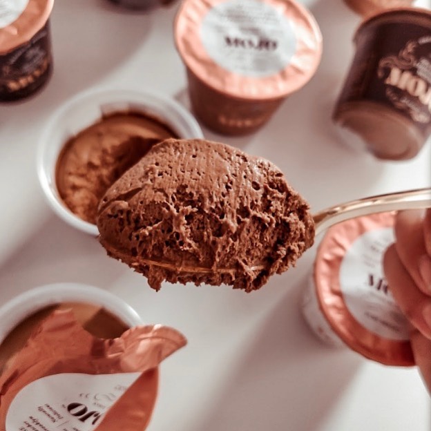 ๐ง๐ช 70% Belgian Callebaut Dark Chocolate Mousse, 3 oz (85g)