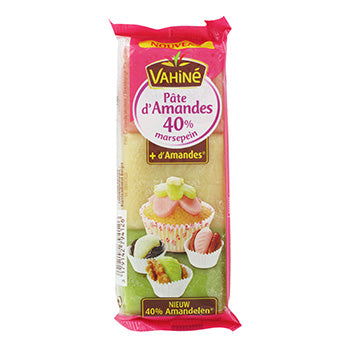 ๐ซ๐ท Vahinรฉ Almond Paste Marzipan 40% (tricolor)