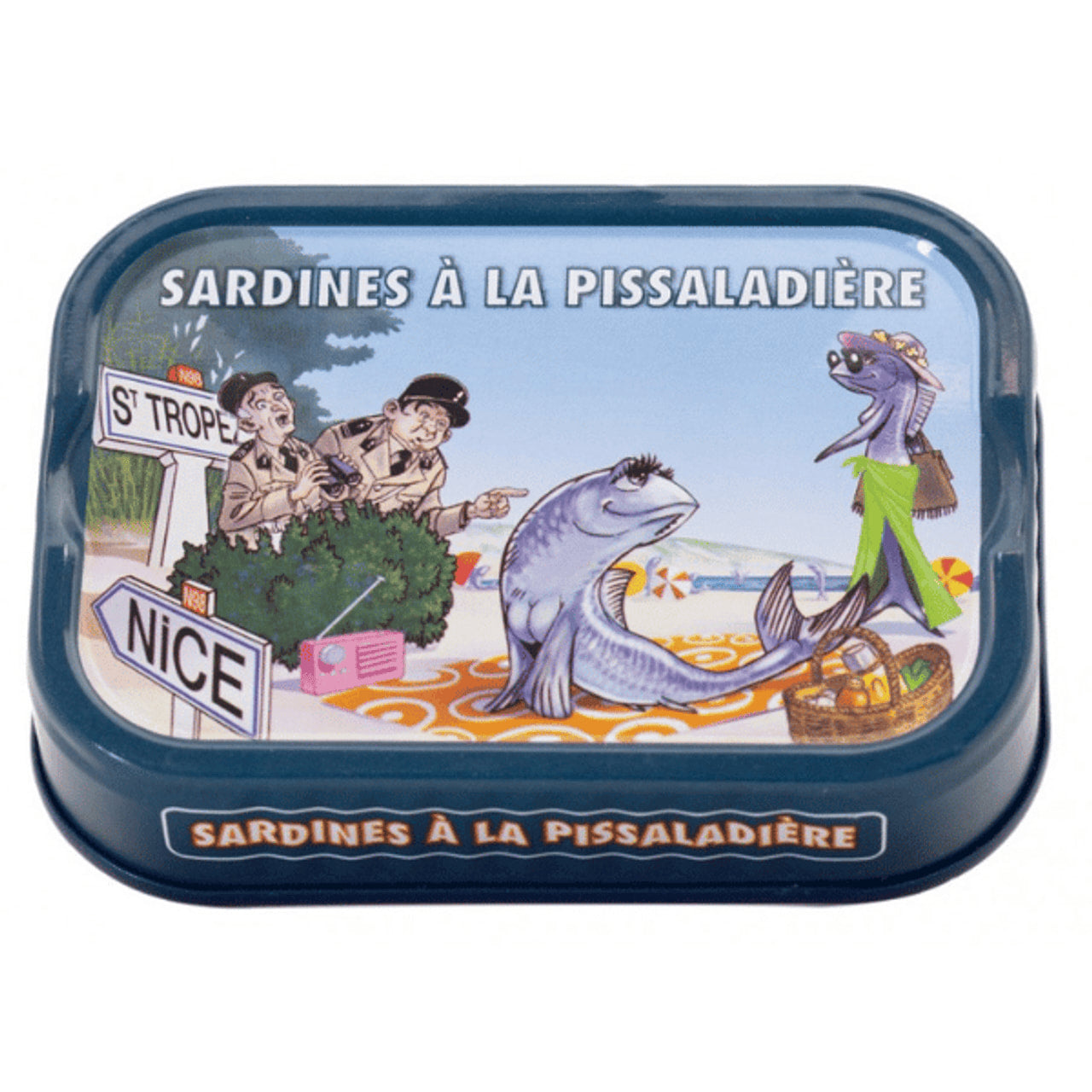 🇫🇷 Sardines w/ Pissaladière, 4 oz (115g)