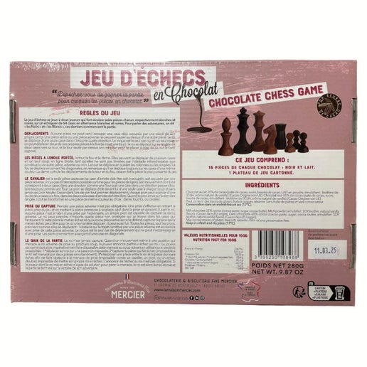 ๐ซ๐ท Chocolate Chess Set, 9.87 oz (280g)