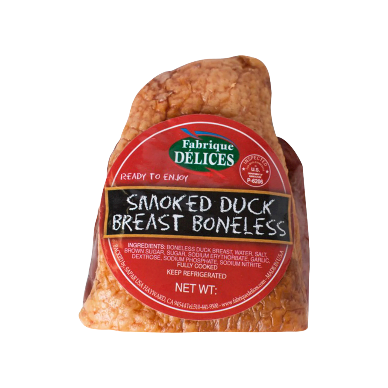 🇫🇷 Half Smoked Duck Breast (Magret) by Fabrique Delices, 〜6.2 oz