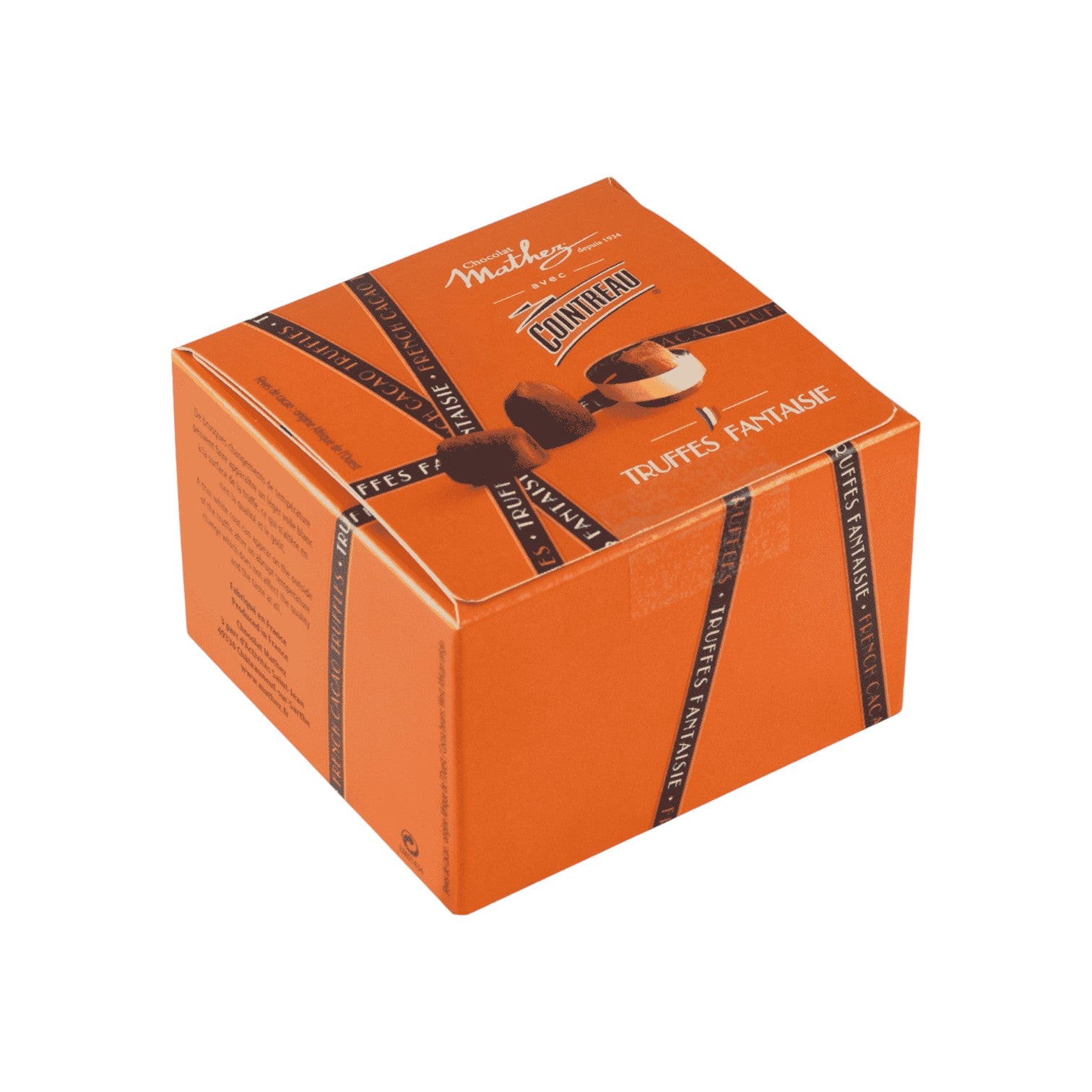 🇫🇷 Cocoa Truffles with Cointreau Liqueur, 3.5 oz (100g)