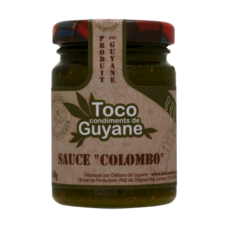🇫🇷 'Colombo' Sauce by Délices de Guyane, 3.5 oz (100g)