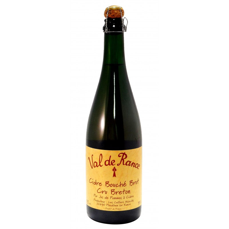 Brittany Hard Cider Brut "Val de Rance", 750ML