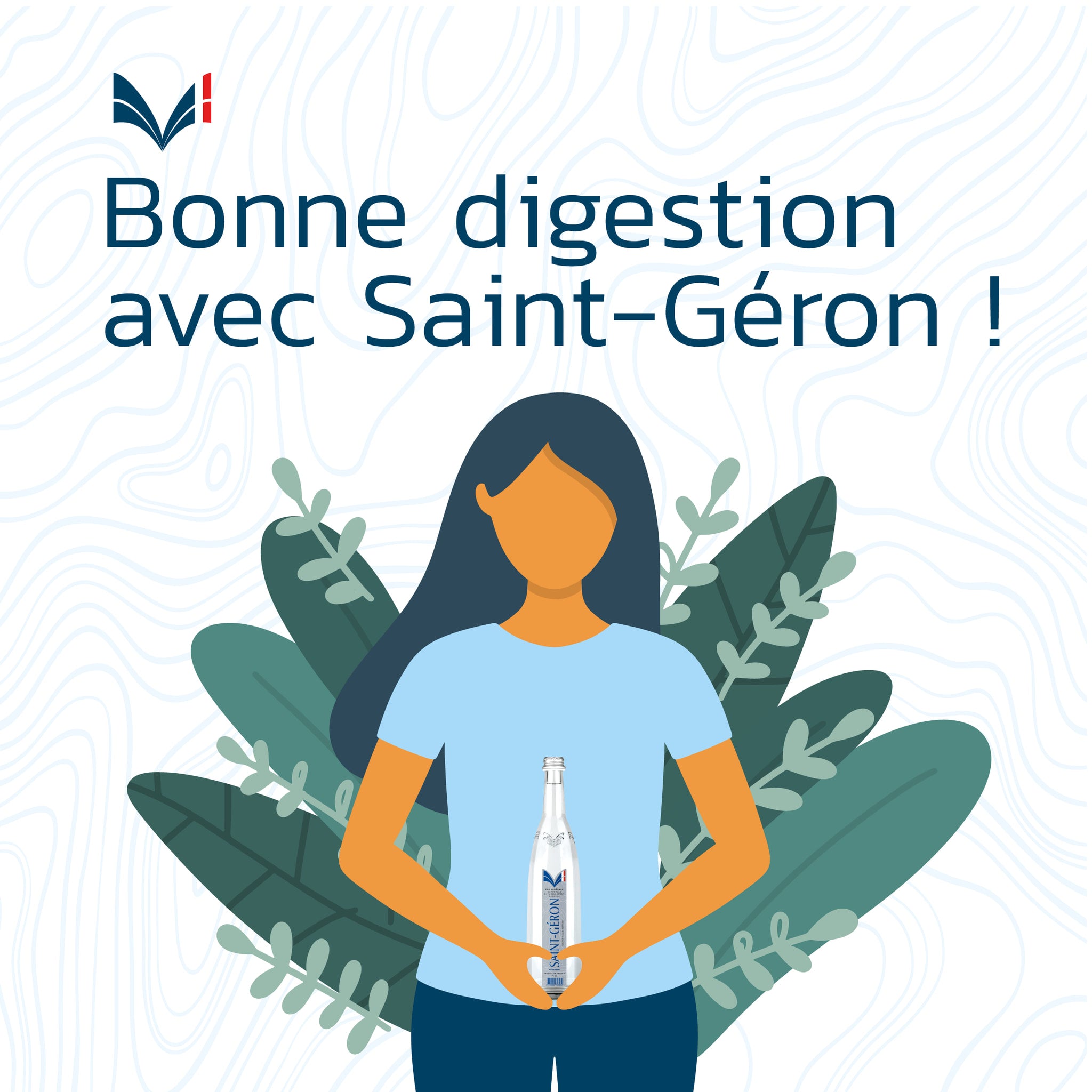 🇫🇷 Saint-Géron Premium Naturally Sparkling Mineral Water (Glass Bottle)