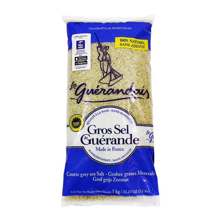 🇫🇷 Coarse Guerande Sea Salt, 28 oz (800g)