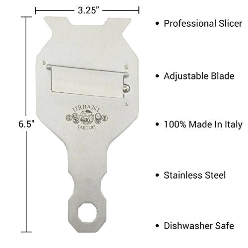 🇮🇹 Stainless Truffle Slicer by Urbani