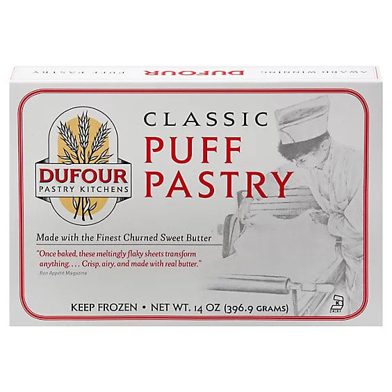 🇺🇸 100% Pure Churned Butter 🧈 Puff Pastry, 14 oz (400g) ❄️