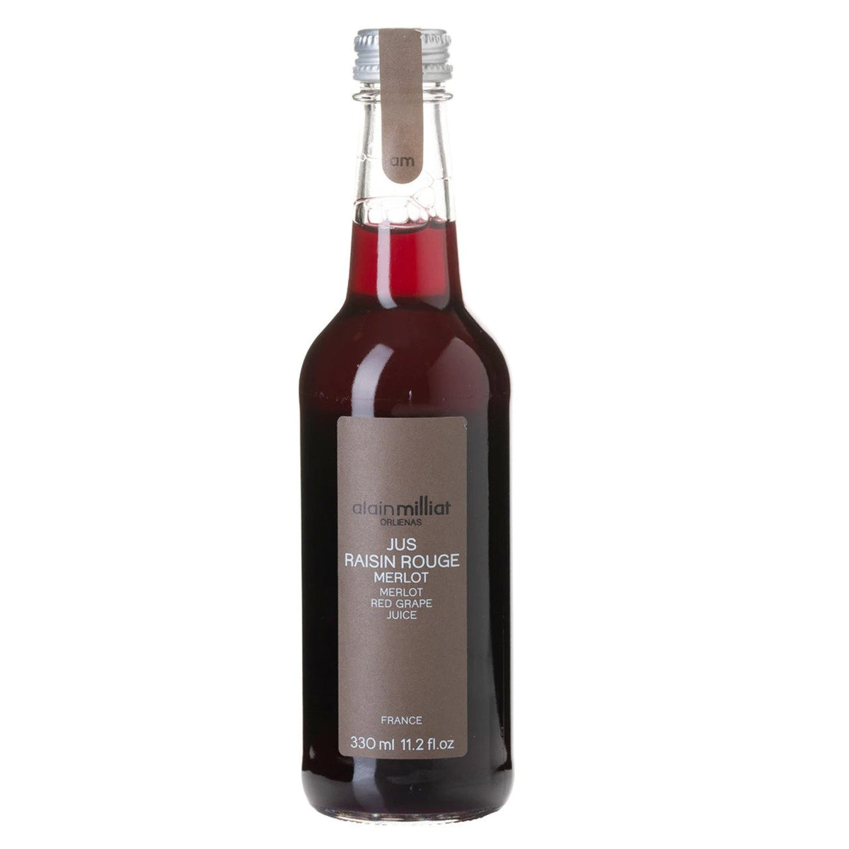 🇫🇷 100% Merlot Red Grape Juice, 11.15 fl. oz. (330 ml)