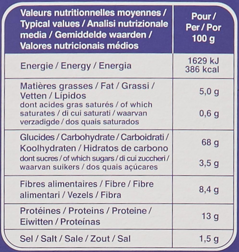 🇫🇷 24 Whole Wheat Breakfast Toast/Tartines de Pain, (240g)