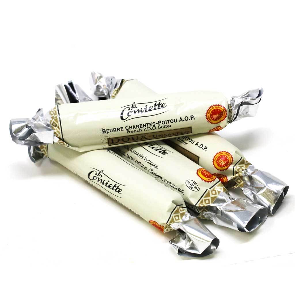 🇫🇷 10 La Conviette Unsalted Butter (Bulk), 150g