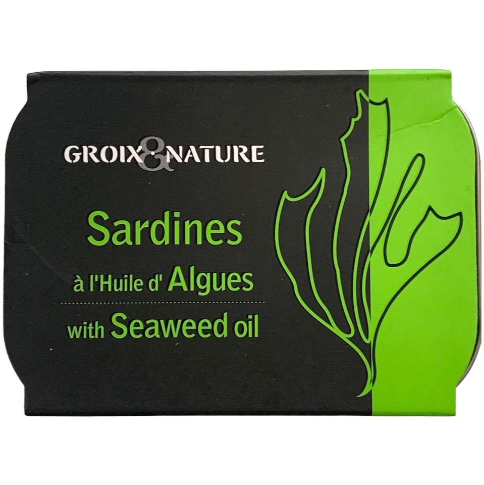 🇫🇷 Sardines with Seaweed Oil, 4 oz (115g)