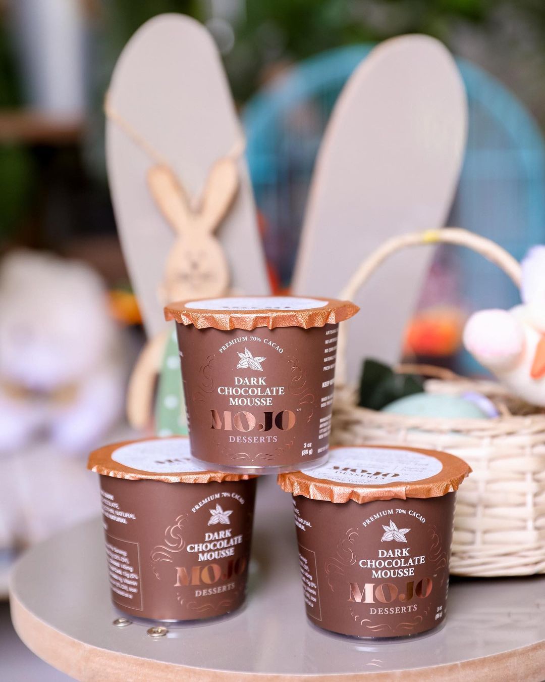 ๐ง๐ช 70% Belgian Callebaut Dark Chocolate Mousse, 3 oz (85g)