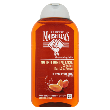 🇫🇷 Organic Shea Butter & Argan Shampoo, 8.45 fl oz (250ml)