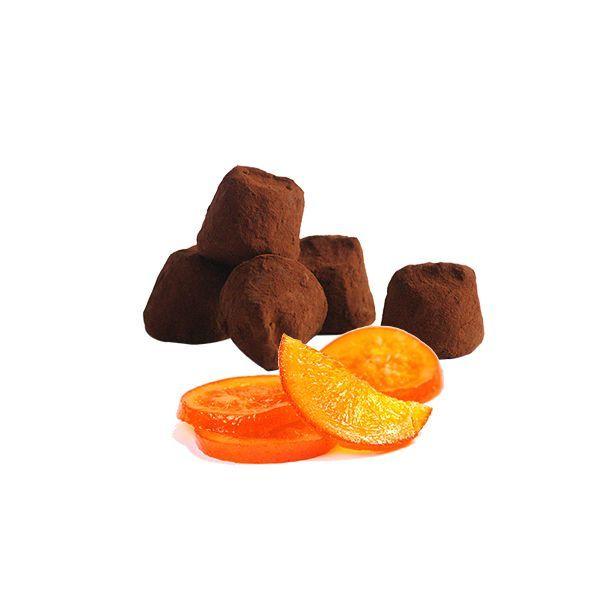 🇫🇷 French Chocolate Truffle with Candied Orange Peels, 8.8 oz (250g)