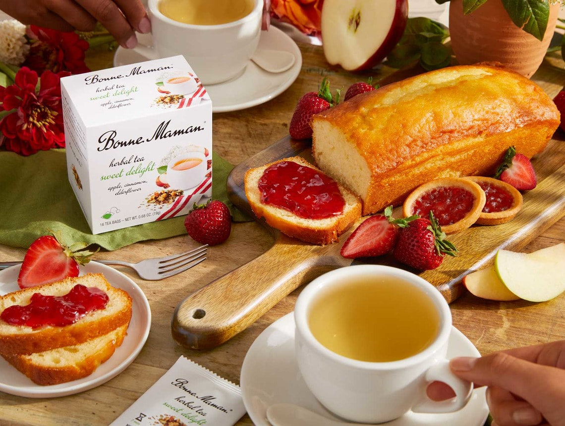 🇫🇷 16 Organic 'Sweet Delight' Herbal Tea Bags, 0.7 oz (19g) *BEST BY DATE: 10/7/2024