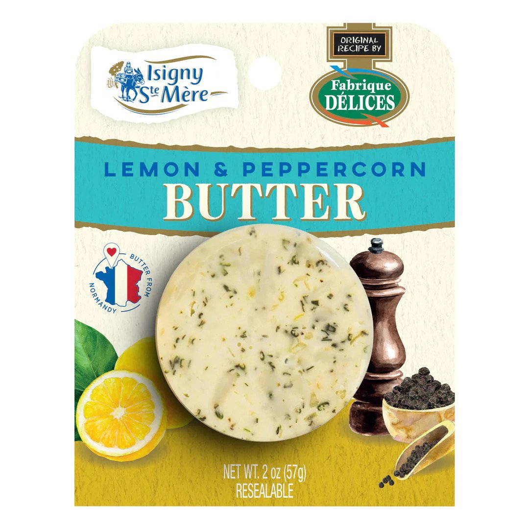 🇫🇷 Isigny Lemon & Peppercorn Butter, 2oz